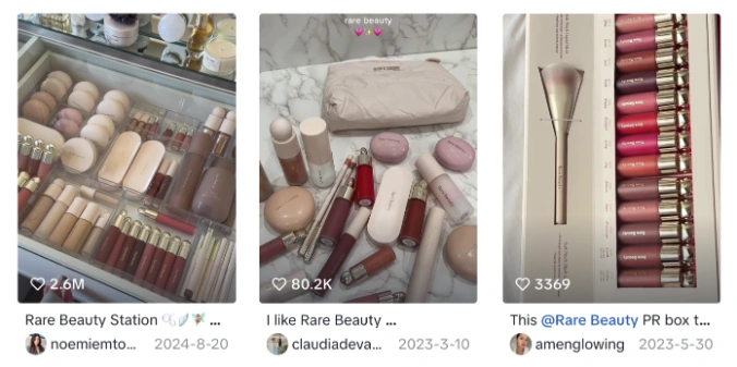 해외 인플루언서 셀레나 고메즈 레어뷰티